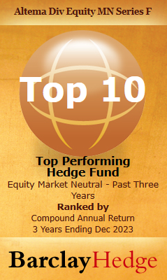 Barclay Hedge: Equity Market Neutral Three Year Return 2023